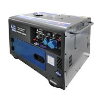 Генератор за ток REM Power дизелов монофазен с електростартер 6500 W, 14 к.с., 28.26 A, 230 V GSEm 7000 SDE