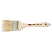 Четка за боядисване Spokar плоска с естествен косъм  80х12х48 мм, 9020 Natur - product - 131 BSN 062