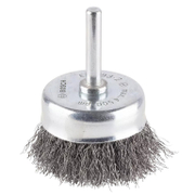 Четка чашковидна за бормашина Bosch от стоманена тел  50 мм, 6 мм, 0.2 мм, PRO Metal clean - product - 132 BSH 347