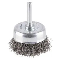 Четка чашковидна за бормашина Bosch от стоманена тел  50 мм, 6 мм, 0.3 мм, PRO Metal clean