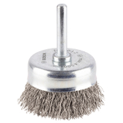 Четка чашковидна за бормашина Bosch от неръждаема тел  ф 50 мм, 0.3 мм, PRO Stainless Steel clean - product - 132 BSH 355