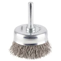 Четка чашковидна за бормашина Bosch от неръждаема тел  ф 50 мм, 0.3 мм, PRO Stainless Steel clean