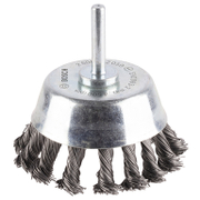 Четка чашковидна за бормашина Bosch от усукана стоманена тел  65 мм, 6 мм, 0.5 мм, PRO Metal heavy - product - 132 BSH 351