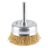 Четка чашковидна за бормашина Bosch от месингова тел  ф 50 мм, 0.2 мм, PRO Multi Material clean