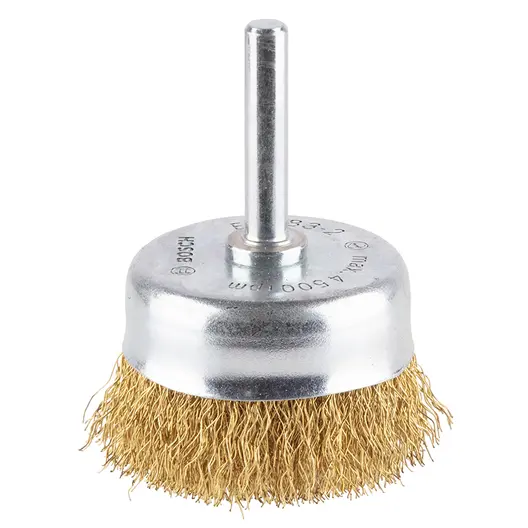 Четка чашковидна за бормашина Bosch от месингова тел  ф 50 мм, 0.2 мм, PRO Multi Material clean