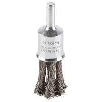 Четка конусовидна за бормашина Bosch от неръждаема усукана тел  19 мм, 0.35 мм, PRO Stainless Steel heavy