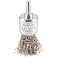Четка конусовидна за бормашина Bosch от неръждаема тел  25 мм, 0.3 мм, PRO Stainless Steel clean