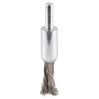Четка конусовидна за бормашина Bosch от неръждаема усукана тел  10 мм, 0.35 мм, PRO Stainless Steel heavy