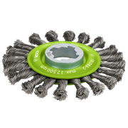 Четка дискова за ъглошлайф Bosch от неръждаема усукана тел  115 мм, 0.5 мм, PRO Stainless Steel heavy X-Lock - product - 132 BSH 374