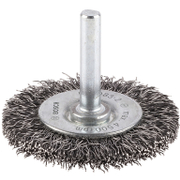 Четка дискова за бормашина Bosch от стоманена тел  50 мм, 8 мм, 0.3 мм, PRO Metal clean - product - 132 BSH 381