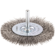 Четка дискова за бормашина Bosch от неръждаема тел  80 мм, 10 мм, 0.2 мм, PRO Stainless Steel clean - product - 132 BSH 395