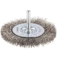 Четка дискова за бормашина Bosch от неръждаема тел  80 мм, 10 мм, 0.2 мм, PRO Stainless Steel clean