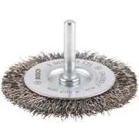 Четка дискова за бормашина Bosch от неръждаема тел  70 мм, 10 мм, 0.3 мм, PRO Stainless Steel clean