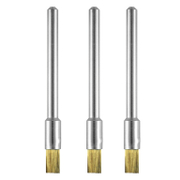 Четка конусовидна за прав шлайф Dremel от месингова тел  48 мм, 3.2 мм, 3 бр., 537 - product - 132 DRM 258