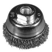 Четка чашковидна за ъглошлайф HiKOKI - Hitachi от стоманена тел  60 мм, 0.3 мм, M14 - product - 132 HTC 246