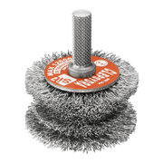 Четка дискова за бормашина SIT от стоманена тел  60/50 мм, 30 мм, 10 мм, 0.30 мм, Clepsydra 0880 - product - 132 SIT 342