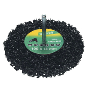 Четка дискова за прав шлайф Wolfcraft от силициев карбид  100 мм, 13 мм, 6 мм - product - 132 WLF 100