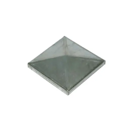 Капачка Nova-Ferr тапа за ограден кол  стомана, 100x100 мм, квадратна, 198/1.10