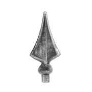 Декоративен връх alWayService за ограда от ковано желязо  12x12 мм, 55x123 мм - product - 133 ALX 224