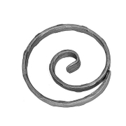 Декоративен елемент Hefest от ковано желязо охлюв  12x6 мм, ф 100 мм - product - 133 HAS 228