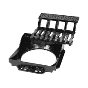 Решетка Hydrotec за дъждоприемна шахта чугунена  45х500х500 мм, 400 kN, HYDROkerb - product - 133 MNT 138