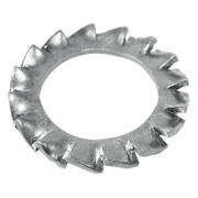 Шайба осигурителна Valenta поцинкована  M4x8x0.5 мм, 2000 бр./опак., DIN 6798 A - product - 135 PNR 104