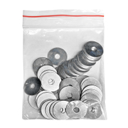 Шайба подложна Bessol с широка периферия поцинкована  M6x25x1.5 мм, 50 бр./опак., DIN 9021 - product - 135 TGK 015