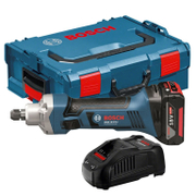 Шлайф Bosch прав акумулаторен с 1 батерия и зарядно, 18 V, 5 Ah, 0-22 000 об./мин, GGS 18 V-LI - product - 136 BSH 369