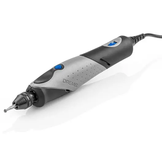 Електрически прав шлайф Dremel с регулиране на оборотите  9 W, 5000-22 000 об./мин, Stylo+