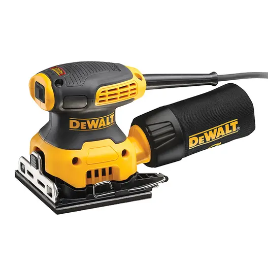 Електрически виброшлайф DeWALT с правоъгълна плоча  230 W, 28 000 хода/мин, 108x115 мм, DWE6411