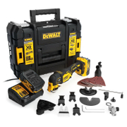 Осцилатор многофункционален DeWALT акумулаторен  с 2 батерии и зарядно, 18 V, 5 Ah, 0-20 000 вибр./мин, DCS356P2 - product - 136 DWT 409