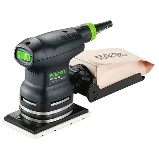 Електрически виброшлайф Festool с правоъгълна плоча и плавно регулиране  200 W, 12 000-28 000 хода/мин, 80x130 мм, RTS 400 EQ