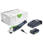 Осцилатор многофункционален Festool акумулаторен  с 1 батерия и зарядно, 18 V, 3.1 Ah, 10 000-19 500 вибр./мин, Vecturo OSC 18 Li 3, E-Compact - product - 136 FST 405