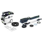 Шлайф орбитален за стени и тавани Festool комплект с прахосмукачка CTM 36  400 W, ф 215 мм, ф 225 мм, 400-920 об./мин, Planex LHS-E 225/CTM 36-Set - product - 136 FST 480