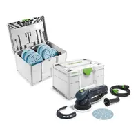 Електрически орбитален шлайф Festool с плавно регулиране  720 W, ф 150 мм, 3300-6800 об./мин, Rotex RO 150 FEQ-SYS GR