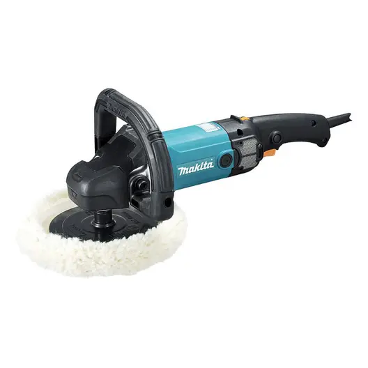 Електрическа полирмашина Makita с плавно регулиране  1200 W, ф 180 мм, 600-3200 об./мин, 9237CB