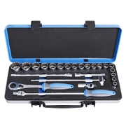 Гедоре комплект Unior вложки с тресчотка   24 бр., 10-32 мм x 1/2 190BI12P24 - promo-pack - 136460