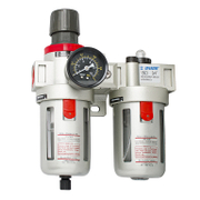 Филтър регулатор Unior с манометър и омаслител   2500 л/мин, 3/4 , 5 µm 1503  - promo-pack - 136511