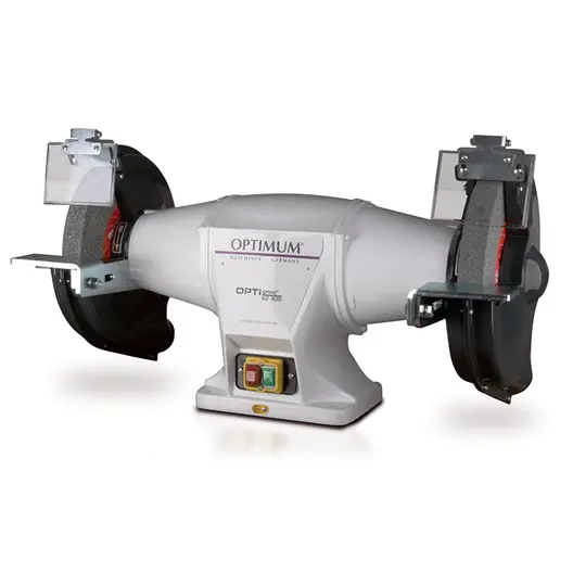 Индустриален шмиргел Optimum  ф 250х30 мм, 1100 W, 1400 об./мин, OPTIgrind GZ 25D