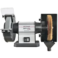 Шмиргел Optimum  ф 200х30 мм, 600 W, 2850 об./мин, OPTIgrind GU 20 B - 230 V