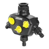 Съединител на маркучи Karcher бърза връзка М - бърза връзка М - резба Ж за спирателен кран 1" - 3/4"