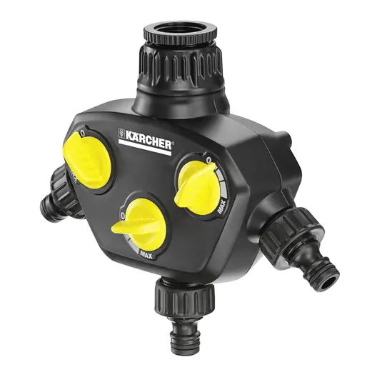 Съединител на маркучи Karcher бърза връзка М - бърза връзка М - резба Ж за спирателен кран 1" - 3/4"