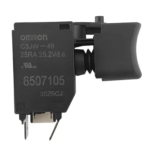 Прекъсвач Makita за винтоверт  DHP480RMJ, DHP480Z, DHP481RFE, DHP481RME, DHP481Z, DHP484RFE, DHP484Z, DDF484RFE, DDF484RTE, DDF484Z, DHP481RFE, DHP481RME, DHP481Z, DDF481RFE, DDF481RME, DDF481Z