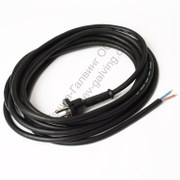 Кабел Muller Plastik захранващ за електроинструменти 2x1.00 кв.мм, 5м, H07RN-F, черен. - product - MUP6000002