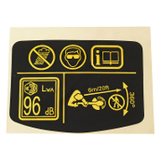 Стикер Black & Decker за електрически тример  GL 280, GL 301, 350 - product - BKD6000516