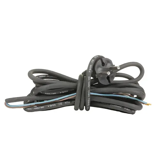 Захранващ кабел за винтоверт Bosch  GSB 18, GSR 6-45 TE, GSS 23 A, 23 AE, GSS230AE, 280 AE, GEX 125-1AE, 125 AC, GEX 150 AC, GOP 250 CE, GKS 55 CE, GKS 65 CE, PST 650, GST 150 BCE, PG26