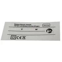 Табелка за къртач Bosch  GSH 16-30, 32-4, 13-2 RE, 30, 14 CE, 1000 CE, 28 CE, 1400, 26-230 JH, PG13