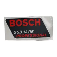 Табелка за бормашина Bosch  GSB 13 RE
