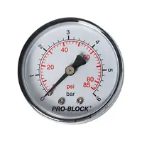 Манометър за потопяема помпа City Pumps  50мм, 6 bar, 1/4", аксиален