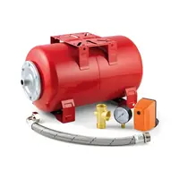 Цилиндричен комплект за хидрофор City Pumps с хоризонтален съд  20л, CYK